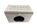 Ver imagem 1 de Puff Pet Casa de Cachorro e Gato 68 Cm - Bege Claro