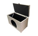 Ver imagem 2 de Puff Pet Casa de Cachorro e Gato 68 Cm - Bege Claro