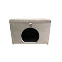 Ver imagem 3 de Puff Pet Casa de Cachorro e Gato 68 Cm - Bege Claro