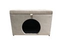 Ver imagem 3 de Puff Pet Casa de Cachorro e Gato 68 Cm - Bege Claro