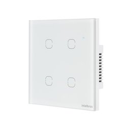 Interruptor Wi-fi App Smart Touch 4 Tecla EWS 1004 Intelbras - 4