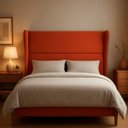Ver imagem 1 de Cabeceira de Cama Box Estofada 140 Cm Padrão Casal Diamond Boucle