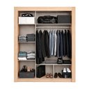 Ver imagem 4 de Guarda-Roupa Casal Multimóveis Barcelona 3 Portas de Correr CR35401 - Madeirado