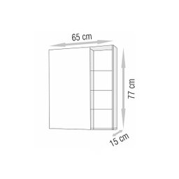 Espelheira Flex - Fabribam Gabinetes - 3