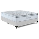Ver imagem 5 de Cama Box com Colchão Queen Freedom Molas Ensacadas Branco Ortobom