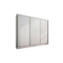 Ver imagem 1 de Guarda Roupa Casal 3 Portas de Correr e 6 Gavetas Diamond-londres Branco - Novo Horizonte