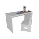 Ver imagem 3 de Kit Infantil Escrivaninha Mesa de Estudos com Cadeira Coração 100% Mdf Woodcore
