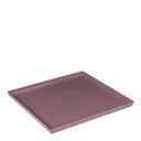 Ver mais imagens de Prato Square Quadrado 27x27 Rosé em Polipropileno Linha Tendência Vem