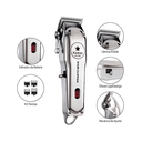 Ver imagem 4 de Cortador de cabelo Kemei KM-1996 prata 110V/240V