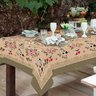 Toalha de Mesa PanoSul Linhão Retangular Vaquinha Bege - 1