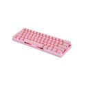 Ver imagem 1 de TECLADO GAMER MOTOSPEED CK62 ROSA SWITCH AZUL RGB BLUETOOTH