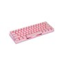 TECLADO GAMER MOTOSPEED CK62 ROSA SWITCH AZUL RGB BLUETOOTH - 3