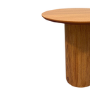 Ver imagem 2 de Mesa Lateral Cilíndrica 51cm Freijó Modelar Art Moveis
