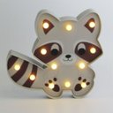 Ver imagem 1 de Luminária Led Guaxinim - Marrom