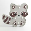 Ver imagem 2 de Luminária Led Guaxinim - Marrom