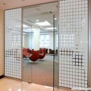 Ver imagem 1 de Adesivo para Vidro Box Banheiro Jateado Quadrado 1,22M Prova D'Água - 1,22 x 1,00M