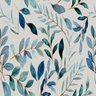 Papel de Parede Azul Verde Botânico Aquarela Folhas Ssfl-080 Sete Saba - 1