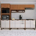 Ver imagem 5 de Armário Cozinha Paris 2 Portas Ripadas 1,20 Indekes