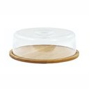 Ver imagem 1 de Boleira em Bambu com Cúpula Ecokitchen para Servir Bolo Mimo