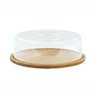 Boleira em Bambu com Cúpula Ecokitchen para Servir Bolo Mimo - 1