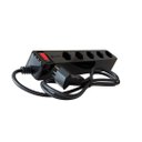 Ver imagem 2 de Filtro de Linha Dps com Tecnologia Lcf Iclamper Energia 5 Tomadas - Preto Preto