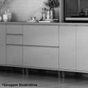 Ver imagem 4 de Balcão para Cozinha 80 cm 1 Porta 1 Gaveta Aurora Carvalho