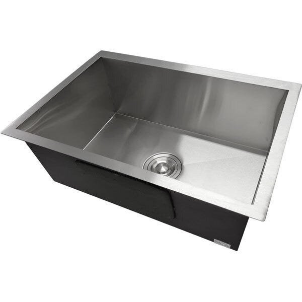 Cuba Inox 304 Quadrada Gourmet Plana Cozinha 700x400 com Acessórios EuroCubas SQ700 - 3