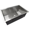 Cuba Inox 304 Quadrada Gourmet Plana Cozinha 700x400 com Acessórios EuroCubas SQ700 - 4
