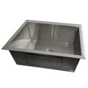 Ver imagem 2 de Cuba Inox 304 Quadrada Gourmet Plana Cozinha 600x400 com Acessórios EuroCubas SQ600