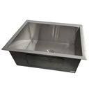 Ver imagem 2 de Cuba Inox 304 Quadrada Gourmet Plana Cozinha 600x400 com Acessórios EuroCubas SQ600