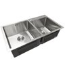 Cuba Dupla Inox 304 Quadrada Gourmet Plana Cozinha 780x450 com Válvula EuroCubas SQ804 - 2