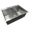 Cuba Inox 304 Quadrada Gourmet Plana Cozinha 700x450 com Válvula EuroCubas SQ704 - 4