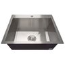 Cuba Inox 304 Quadrada Gourmet Plana Cozinha 600x450 com Válvula EuroCubas SQ604 - 2