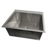 Cuba Inox 304 Quadrada Gourmet Plana Cozinha 500x450 com Válvula EuroCubas SQ504 - 3