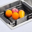 Ver imagem 4 de Cuba Dupla Inox 304 Quadrada Gourmet Plana Cozinha 780x400 com Válvula EuroCubas SQ800