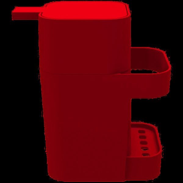 Dispenser de Pia com Multi Posições Portátil 600 ml Soprano:Vermelho - 2