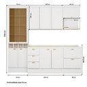 Ver imagem 5 de Armário de Cozinha Completa C Balcão Milla Muse Carraro Branco