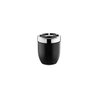 Conjunto 3 Acessórios de Banheiro Preto Forma Inox - 5