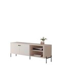 Ver imagem 2 de Rack para Tv 58 Polegadas Olaf Off White Preto