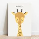 Ver imagem 1 de Placa Decorativa Escandinavo Giraffe - 40x60cm