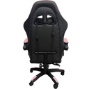 Ver imagem 3 de Cadeira Gamer Escritório Ergonômica Viva Game Duo Relax Rosa com Preto Couro Sintético