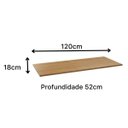 Ver imagem 2 de Tampo para Balcão 120cm Mb 1079 Rebeca Movelbento