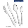 Conjunto De 8 Talheres AURORA Tramontina Garfo mesa/Faca Churrasco - 2