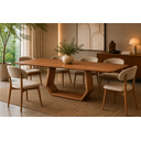 Ver imagem 4 de Mesa de Jantar 6 Lugares 180cm x 105cm Tampo Madeira