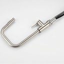 Ver imagem 3 de Misturador Monocomando com Ducha Cheff Inox Escovado Cnox By Baumê
