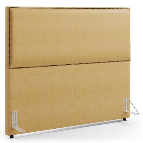 Cabeceira Box Casal com Tachas 160 Cm Vicenza L02 Couríssimo Casco Fendi - Lyam Decor 