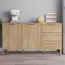 Ver imagem 2 de Balcão Gabinete para Pia com Tampo 160cm Charm K02 Freijó - Mpozenato