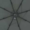 Ver imagem 4 de Ombrelone 3 Metros Articulado Búzios Gira 360 C/ Base Bel:cinza