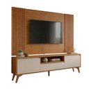 Ver imagem 2 de Rack com Painel para TV até 65 Polegadas 237cm x 201cm Ripado 100% MDF Piazza