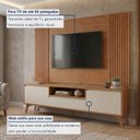 Ver imagem 5 de Rack com Painel para TV até 65 Polegadas 237cm x 201cm Ripado 100% MDF Piazza